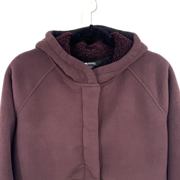 OUTDOOR RESEARCH Brown Juneau Fleece Hoodie Sweater Coat Size L Large